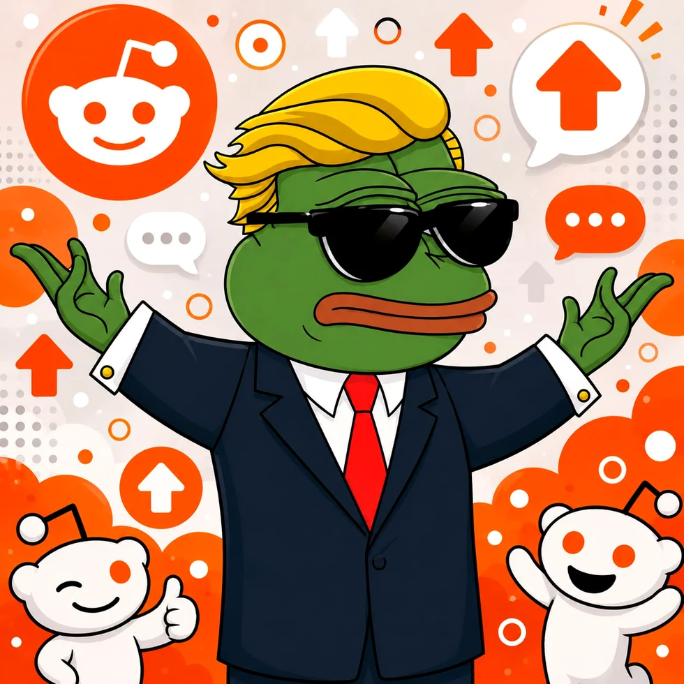 Pepe the Frog Meme Street Bets mascot